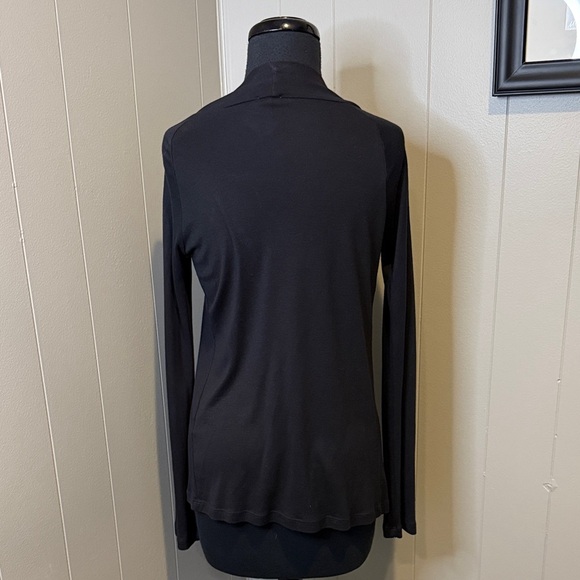 Splendid Women’s Small Black Open Front Cardigan - Picture 4 of 5